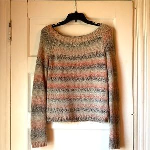 Multicolored knit sweater